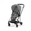 CYBEX BU547 - Poussette MIOS 3 Châssis Matt Black Habillage Soho Grey