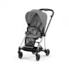 CYBEX BU548 - Poussette MIOS 3 Châssis Chrome Noir Habillage Soho Grey