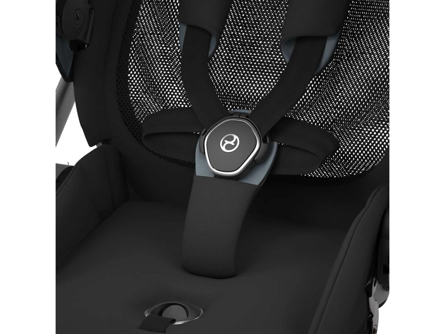 CYBEX BU549 - Poussette MIOS 3 Châssis Chrome Marron Habillage Soho Grey 6 CYBEX BU549 - Poussette MIOS 3 Châssis Chrome Marron Habillage Soho Grey – Image 6