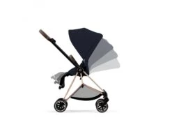 CYBEX BU562 - Poussette MIOS 3 Châssis Rose Gold Habillage Midnight Blue -Poussette Promotion Boutique cybex bu562 poussette mios 3 chassis rose gold habillage midnight blue 1600 5