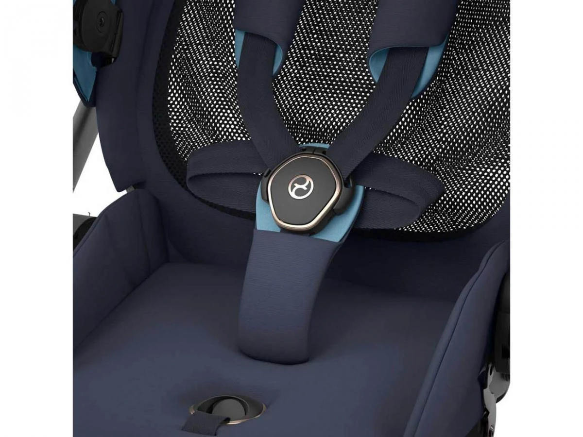 CYBEX BU564 - Poussette MIOS 3 Châssis Chrome Noir Habillage Midnight Blue 5 CYBEX BU564 - Poussette MIOS 3 Châssis Chrome Noir Habillage Midnight Blue – Image 5
