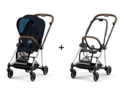 Poussette Promotion Boutique -Poussette Promotion Boutique cybex bu565 poussette mios 3 chassis chrome marron habillage midnight blue la poussette mios avec habillage 6 plus