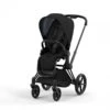CYBEX BU567 - Poussette PRIAM 4 Châssis Matt Black Habillage Deep Black