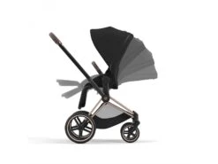 CYBEX BU568 - Poussette PRIAM 4 Châssis Chrome Noir Habillage Deep Black -Poussette Promotion Boutique cybex bu568 poussette priam 4 chassis chrome noir habillage deep black 1600