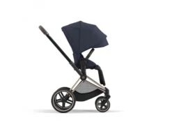 CYBEX BU574 - Poussette PRIAM 4 Châssis Rose Gold Habillage Nautical Blue -Poussette Promotion Boutique cybex bu574 poussette priam 4 chassis rose gold habillage nautical blue 1600 1