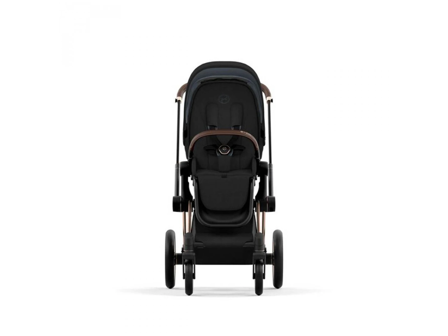 CYBEX BU578 - Poussette PRIAM 4 Châssis Rose Gold Habillage Stardust Black Plus (Tissu Premium) 6 CYBEX BU578 - Poussette PRIAM 4 Châssis Rose Gold Habillage Stardust Black Plus (Tissu Premium) – Image 6