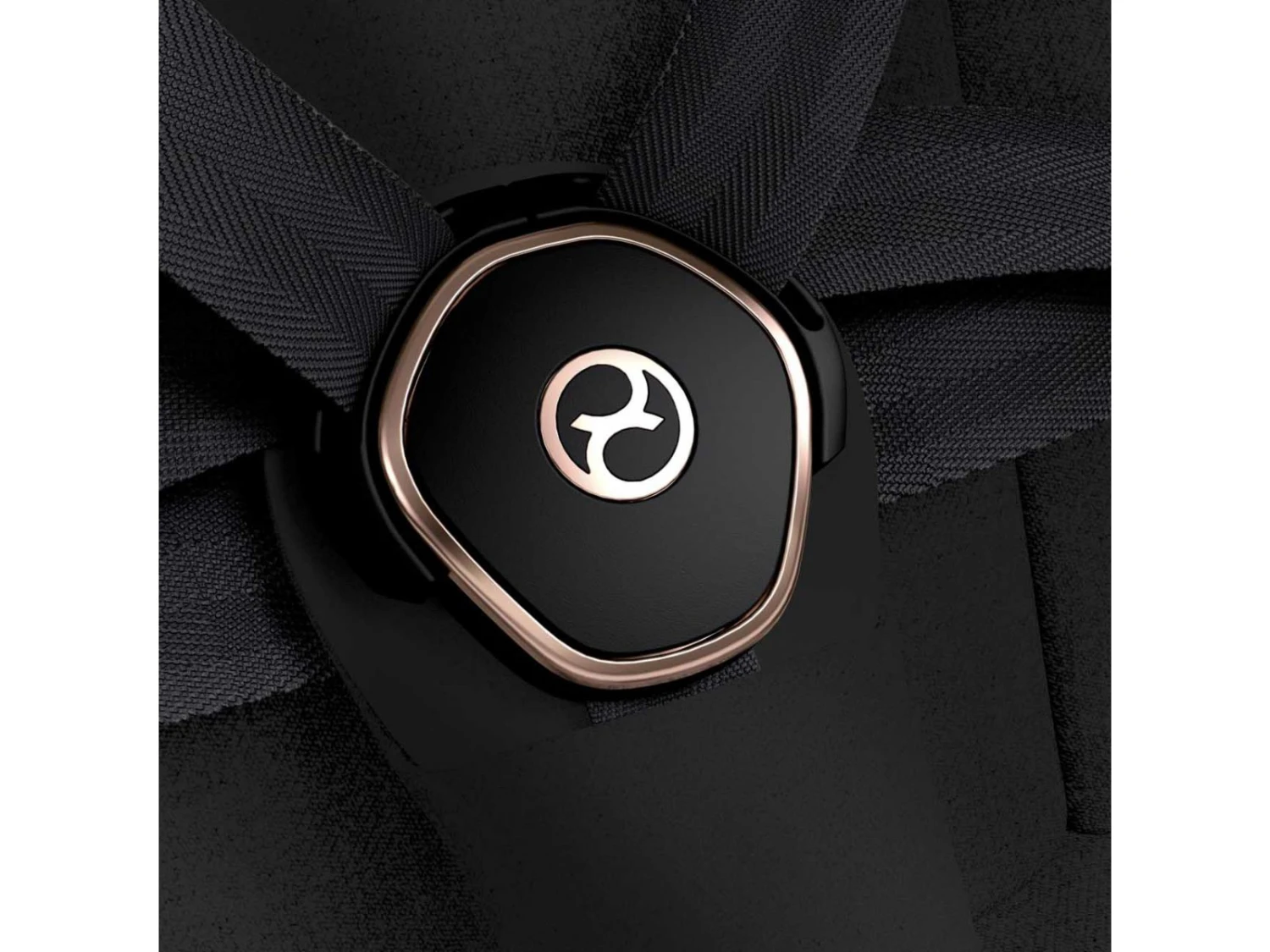 CYBEX BU578 - Poussette PRIAM 4 Châssis Rose Gold Habillage Stardust Black Plus (Tissu Premium) 9 CYBEX BU578 - Poussette PRIAM 4 Châssis Rose Gold Habillage Stardust Black Plus (Tissu Premium) – Image 9