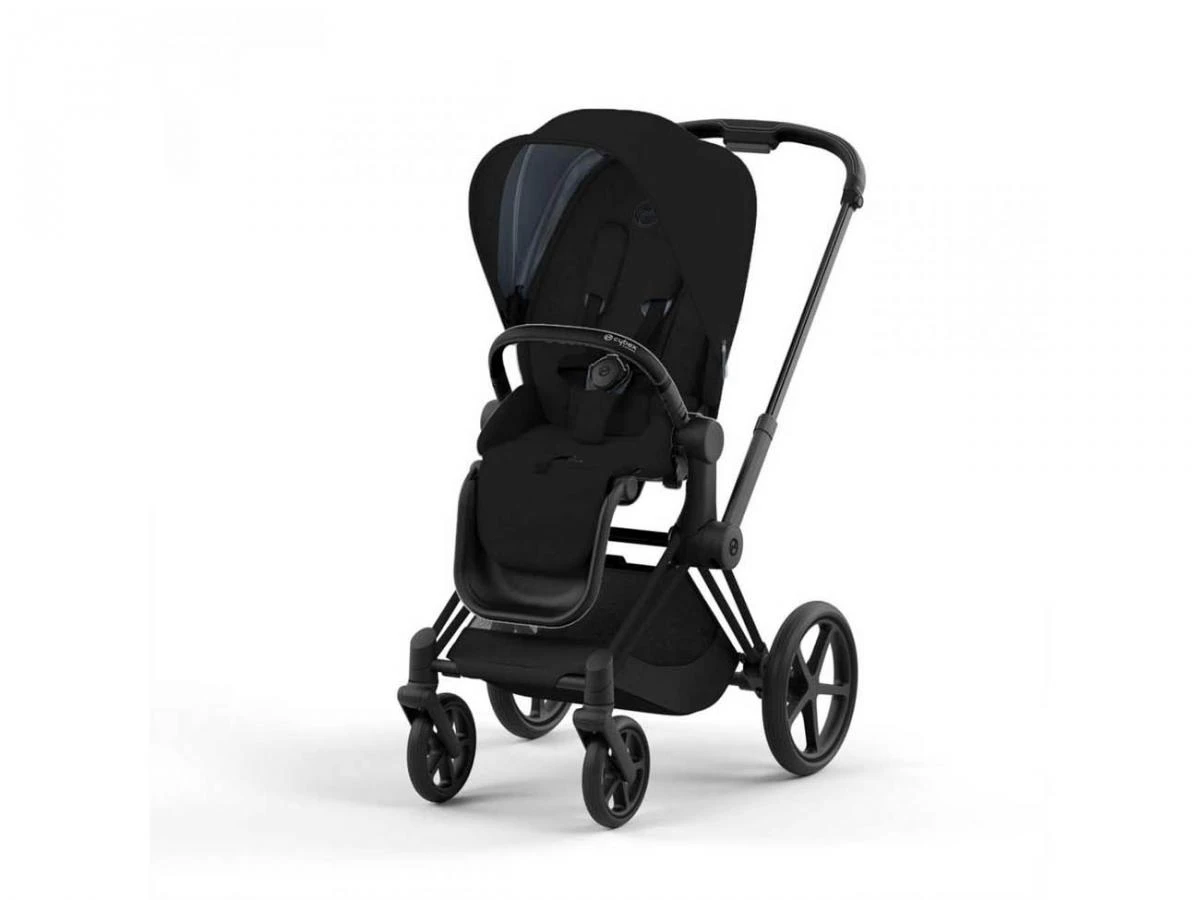 CYBEX BU579 - Poussette PRIAM 4 Châssis Matt Black Habillage Stardust Black Plus 1 CYBEX BU579 - Poussette PRIAM 4 Châssis Matt Black Habillage Stardust Black Plus