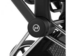 CYBEX BU580 - Poussette PRIAM 4 Châssis Chrome Noir Habillage Stardust Black Plus -Poussette Promotion Boutique cybex bu580 1