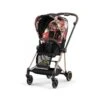 CYBEX BU595 - Poussette MIOS 3 Châssis Rose Gold Habillage Spring Blossom Dark