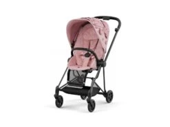 CYBEX BU597 - Poussette MIOS 3 Châssis Rose Gold Habillage Simply Flowers Pale Blush