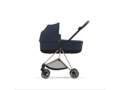 CYBEX BU599 - Poussette MIOS 3 Châssis Rose Gold Nacelle Midnight Blue Platinum