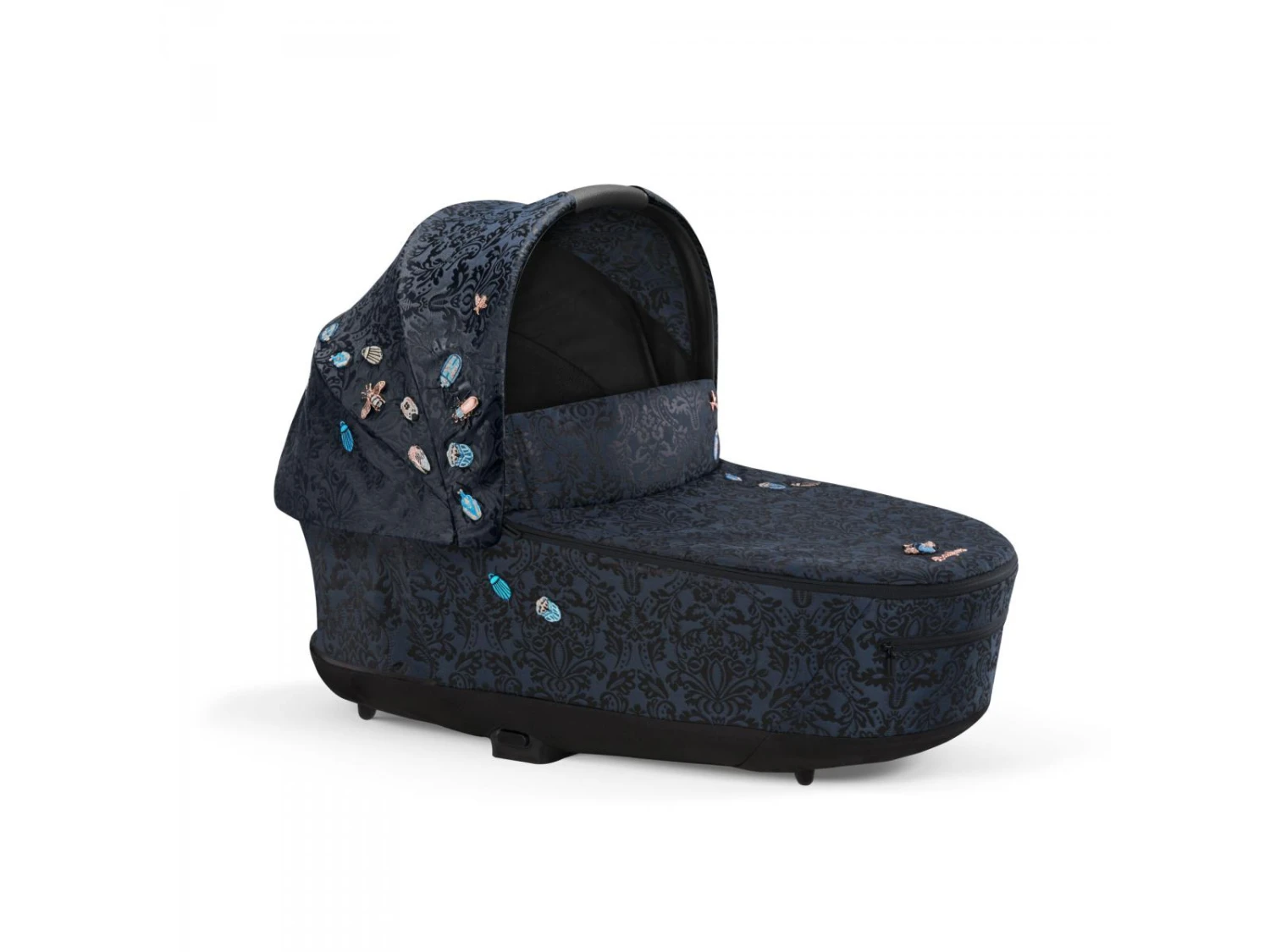 CYBEX BU605 - Poussette MIOS 3 Châssis Rose Gold Nacelle Jewels Of Nature Platinum 2 CYBEX BU605 - Poussette MIOS 3 Châssis Rose Gold Nacelle Jewels Of Nature Platinum – Image 2