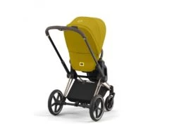 CYBEX BU628 - Poussette PRIAM 4 Châssis Rose Gold Habillage Mustard Yellow -Poussette Promotion Boutique cybex bu628 poussette priam 4 chassis rose gold habillage mustard yellow 1600 4