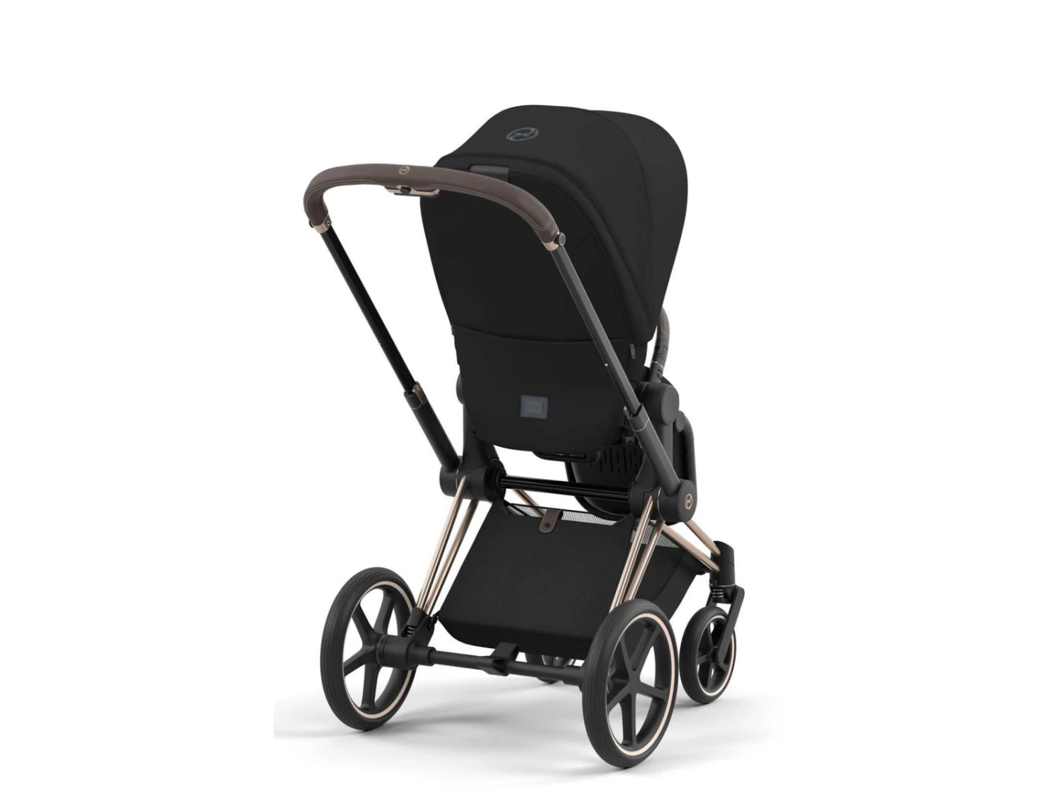 CYBEX BU632 - Poussette PRIAM 4 Châssis Rose Gold Habillage Onyx Black (matière Recyclé) 6 CYBEX BU632 - Poussette PRIAM 4 Châssis Rose Gold Habillage Onyx Black (matière Recyclé) – Image 6