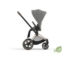 CYBEX BU634 - Poussette PRIAM 4 Châssis Rose Gold Habillage Pearl Grey (matière Recyclé) 9 CYBEX BU634 - Poussette PRIAM 4 Châssis Rose Gold Habillage Pearl Grey (matière Recyclé) -Poussette Promotion Boutique cybex bu634 poussette priam 4 chassis rose gold habillage pearl grey matiere recycle 1600 1