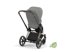 CYBEX BU634 - Poussette PRIAM 4 Châssis Rose Gold Habillage Pearl Grey (matière Recyclé) 12 CYBEX BU634 - Poussette PRIAM 4 Châssis Rose Gold Habillage Pearl Grey (matière Recyclé) -Poussette Promotion Boutique cybex bu634 poussette priam 4 chassis rose gold habillage pearl grey matiere recycle 1600 4