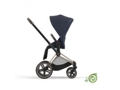 CYBEX BU636 - Poussette PRIAM 4 Châssis Rose Gold Habillage Dark Navy (matière Recyclé) -Poussette Promotion Boutique cybex bu636 poussette priam 4 chassis rose gold habillage dark navy matiere recycle 1600 1