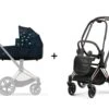 CYBEX BU686 - Poussette PRIAM 4 Châssis Rose Gold Nacelle Jewels Of Nature