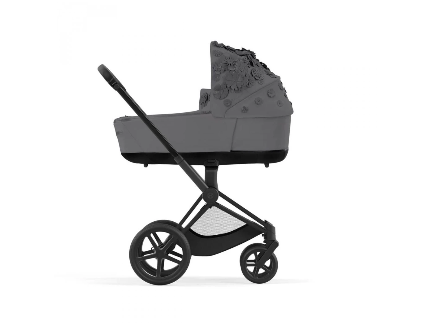 CYBEX BU698 - Poussette PRIAM 4 Châssis Rose Gold Nacelle Simply Flowers Dream Grey 1 CYBEX BU698 - Poussette PRIAM 4 Châssis Rose Gold Nacelle Simply Flowers Dream Grey