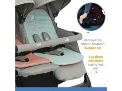 Joie J-S1217AENNM000 - Poussette Double Aire Twin Nectar & Mineral -Poussette Promotion Boutique joie j s1217aennm000 poussette double aire twin nectar mineral 1600 4