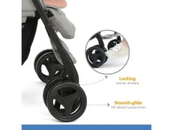 Joie J-S1217AENNM000 - Poussette Double Aire Twin Nectar & Mineral -Poussette Promotion Boutique joie j s1217aennm000 poussette double aire twin nectar mineral 1600 7